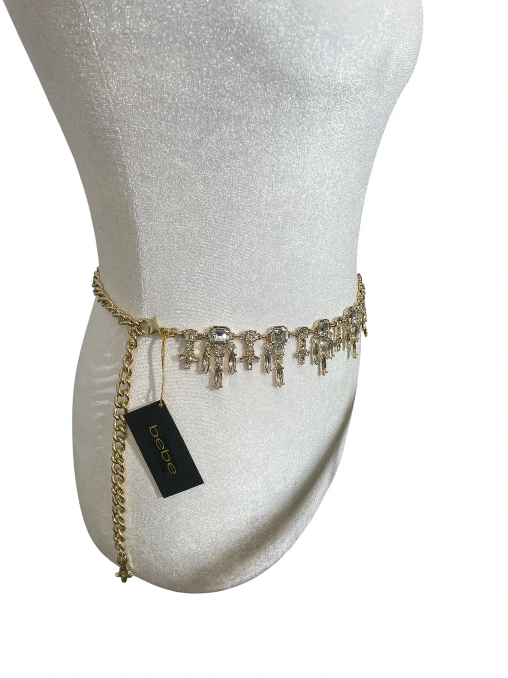 ✨ Bebe Crystal Rhinestone Waist Belt ✨